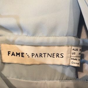 Fame and Partners Dresses - Fame and Partners deep V front and back dress Fame and Partners Dresses - Fame and Partners deep V front and back dress